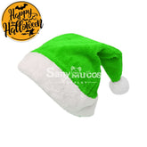 【In Stock】Christmas Cosplay Short Velvet Santa Hat Props Shoes Boots